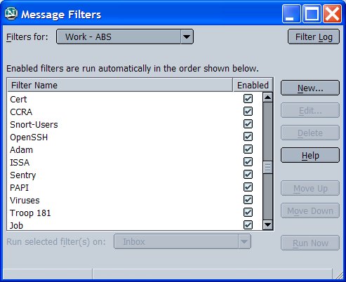 Message Filters